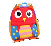 Générique Sac à dos animal mignon pour enfants, école, garçons et filles, léger, durable, confortable, avec bretelles réglables, pour un usage quotidien (Red, One Size)