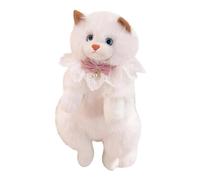 Générique Sac à dos animal pour - sac à dos en peluche en forme de chat de 19,7 pouces, d'école en peluche douce pour les adolescents du primaire | à de voyage décontracté pour garçons