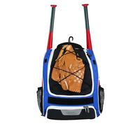 Générique Sac À Dos Baseball - Sac De Transport Batte, Sacs Équipement, Imperméable | Sacoche Sport Résistante avec Compartiment Chaussures Casque Gants pour Softball Match Entraînement
