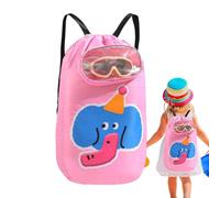 Générique Sac à Dos de Natation - Bretelle Réglable Imperméable - Sac à Dos Piscine Sport Mixte - pour Camp été, Plein air, Gym, Voyage, Vacances, Jouets, Serviette, vêtements