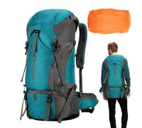 Générique Sac à dos de randonnée 70L - Grand sac à dos de trekking pour femmes hommes | à extérieur étanche pour les voyages de camping de randonnée | de voyage ergonomique avec beaucoup d'esp