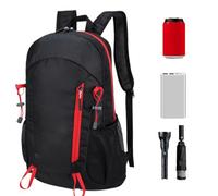 Générique Sac À Dos De Voyage Compact, Sac De Randonnée Léger, Sac À Dos De Camping Portable, Matériau Durable, Compartiments Multiples, 28x19x45cm, Applicable Pour Les Aventures En Plein Air.