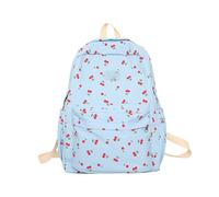 Générique Sac A Dos De Voyage,Sac à Dos D'éCole Mignon De Grande Capacité pour Les Filles, Sac à Dos Polyvalent, Durable, LéGer Et DéContracté pour La JournéE, Sac à Dos De Voyage (Blue, One Size)