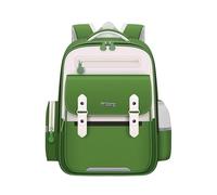 Générique Sac à dos d'école Cloud pour enfants, phosphorescent, pour garçons et filles, de la 1re à la 6e année, léger, bandoulière, filles de 5 17 ans (Green, M)