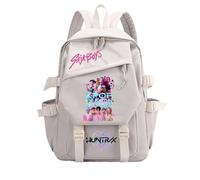 Générique Sac à dos d'écolier avec K Pop Demon Hunters sac d'école cool pour adolescents, léger et élégant pour l'école, l'université et les voyages