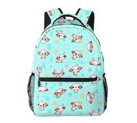 Générique Sac à Dos Double Couche pour Enfants Fille et Garçon, Unisexe Durable et Léger Ados Cartable pour Maternelle Primaire Campings Voyage