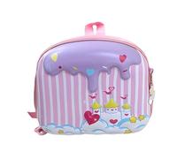 Générique Sac à Dos École Motif Fusée Glacée Cartable Léger et Résistant pour Garçons et Filles Compagnon Idéal des Sorties Quotidiennes Aventures Urbaines et Loisirs (One Size)
