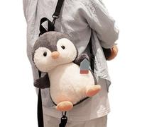 Générique Sac À Dos En Forme De Pingouin - Sac À Dos De En Forme De Pingouin, Décoration Mignonne Sur Le Thème De L'océanarium, Sc D'oreiller N Peluche À Câliner, Sacs À Ds De Amusants Pour Une