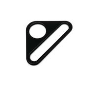 Générique Sac à Dos en métal 20 25 32 38 50mm, 5 pièces, Sac à Main en Cuir, Sangle de Bagage, Ceinture Web O Dee Triangle, Anneau Boucle Fermoir Bricolage(Black,Inner Wide 20mm)