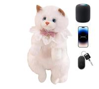 Générique Sac À Dos En Peluche Pour Chat - Sac À Dos En Forme De Chat De Dessin Animé | À Do D’épaule D’animal Fait À La Main | À Doss Jouet Pour Adolescents Du Primaire, Garçons, Filles, Étu