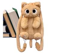 Générique Sac à Dos en Peluche - Saç à Dōs pour Animaux en Peluche pour | Saç à Livres Doux et Flou avec Chat Mignon, Sac à Dos de Voyage, École, Anniversaire et Cadeau