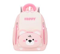 Générique Sac À Dos Enfant Avec Un Ourson En Dessin Animé Grande Capacité Léger Idéal Pour L'École Et L'Eau Parfait Pour Un Usage Quotidien (One Size)
