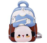 Générique Sac a Dos Enfant, Dessin Animé Cartable Maternelle Garçon & Fille, Les Champignons Petit Sac à Dos pour Ecole Crèche Primaire (Bleu)