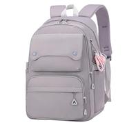 Générique Sac à Dos Enfant École Voyage Léger Résistant étudiant pour un usage quotidien et scolaire sign élégant et fonctionnel pour un confort et une organisation maximum (Grey One Size)