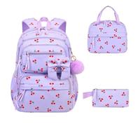 Générique Sac À Dos Enfant Ensemble Cartable 43 cm Étanche Respirant Mignon | Cartables Scolaires Dessins Animés Pour Filles Garçons Maternelle Préscolaire Élémentaire Rentrée Scolaire