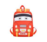 Générique Sac à Dos Enfant Forme Bus Camion 31×26×12 cm Nylon Léger - Sac Dos Petit Garçon Fille École Maternelle Créche Design Véhicule Cartoon Ambulance Police