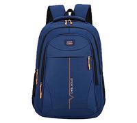 Générique Sac à dos étudiant à la mode nouveau modèle pratique sac à dos confortable de grande capacité pour les élèves du cycle et du (Blue, One Size)