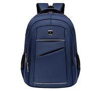 Générique Sac à dos étudiant nouvelle design moderne teinte sobre volume équipement sportif (Blue, One Size)