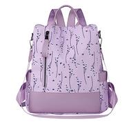 Générique Sac à dos femme loisirs format réversible bandoulière unique polyvalents compagnon quotidien élégant pratique (Purple, One Size)