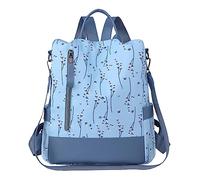 Générique Sac à dos femme loisirs format réversible bandoulière unique polyvalents compagnon quotidien élégant pratique (Blue, One Size)