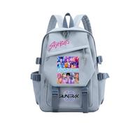 Générique Sac à Dos K Pop De-mon Hunters - Cartable Imperméable avec Huntrix Rumi/Mira/Zoey Imprimés de Personnages d’Animation - Sac d’École pour Garçons, Filles et Fans de K-pop