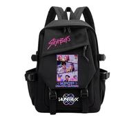 Générique Sac à Dos K pop De-mon Hunters - Cartable Imperméable Huntrix Rumi/Mira/Zoey avec Imprimés de Personnages d’Animation - Sac d’École pour Garçons, Filles et Fans de K-pop