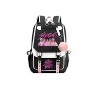 Générique Sac à Dos K Pop De-mon Huntrix - Cartable Imperméable avec Huntrix Rumi/Mira/Zoey Imprimés de Personnages d’Animation - Sac d’École pour Garçons, Filles et Fans de K-pop