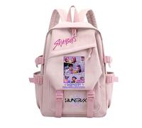 Générique Sac à Dos K Pop De-mon Huntrix - Cartable Imperméable avec Huntrix Rumi/Mira/Zoey Imprimés de Personnages d’Animation - Sac d’École pour Garçons, Filles et Fans de K-pop