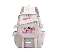 Générique Sac à Dos K Pop De-mon Huntrix - Cartable Imperméable avec Huntrix Rumi/Mira/Zoey Imprimés de Personnages d’Animation - Sac d’École pour Garçons, Filles et Fans de K-pop