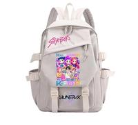 Générique Sac à Dos K Pop De-mon Huntrix - Cartable Imperméable avec Huntrix Rumi/Mira/Zoey Imprimés de Personnages d’Animation - Sac d’École pour Garçons, Filles et Fans de K-pop