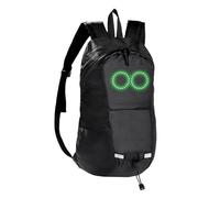 Générique Sac à dos LED, sac à dos de voyage à moto avec lumière, sac de rangement à grande capacité pour ordinateur portable téléphones mobiles sportiels portefeuilles
