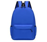 Générique Sac à dos léger école études quotidien confortable design imperméable antidéchirure (Blue, L)
