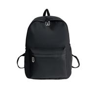 Générique Sac a Dos Lycée Ado Étudiant Léger pour Garçon Fille, Sacs College Laptop Backpack, Sac à dos de voyage Large Capacity, Cartable Loisir Étudiant, Bookbag pour Travail Voyage (Noir)