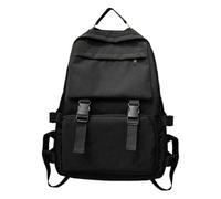 Générique Sac à dos lycéen universitaire grande capacité unisexe style professionnel décontracté pour déplacements quotidiens et (Black, One Size)