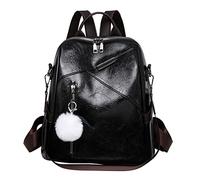 Générique Sac à Dos Maternelle Fille Garçon Cartable Fille Primaire Collégien Lycéen Étudiant Sac Scolaires pour Étudiant Cadeau Rentrée Scolaire pour L'école et Les Voyages (Black, One Size)