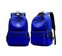 Générique Sac à dos noir pour l'école, l'université et les voyages : cartable à 8 compartiments (Blue, One Size)