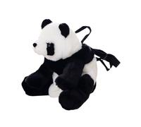 Générique Sac à Dos Peluche Panda Mignonette pour Garçon Fille Grand Sac Fourre-tout Peluche Douce Capacité Spacieuse pour Jouets Fermeture Éclair Métallique Cadeau Anniversaire Garçon