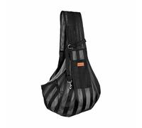 Générique Sac à dos portable pour chats respirant léger approuvé idéal randonnée aventure libres bretelles confortables nylon usage quotidien (Black, One Size)