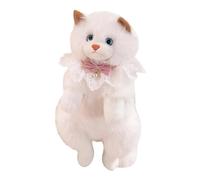 Générique Sac À Dos Pour Chat - Sac À Dos En Peluche De Chat Réaliste, Sacs À D'école En Forme De Chats En Peluche, De Livre D'animaux Pour Adolescents Du Primaire, Garçons, Filles, Étudiants,