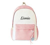 Générique Sac à dos pour tout-petits à faire soi-même avec nom, sac dos personnalisé pour enfants garçons et filles, petit mignon personnalisé, cartable enfants l'école et les (One Size)