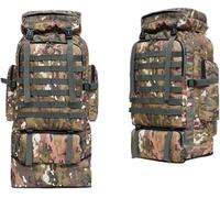 Générique Sac a Dos Randonnee 100L, Sac Randonnée, Voyage Imperméable Léger, Sac de Voyage Cabine Pliable, Sac a Dos Homme Montagne Trekking, Kit Survie Guerre