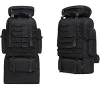Générique Sac a Dos Randonnee 100L, Sac Randonnée, Voyage Imperméable Léger, Sac de Voyage Cabine Pliable, Sac a Dos Homme Montagne Trekking, Kit Survie Guerre