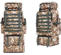 Générique Sac a Dos Randonnee 100L, Sac Randonnée, Voyage Imperméable Léger, Sac de Voyage Cabine Pliable, Sac a Dos Homme Montagne Trekking, Kit Survie Guerre