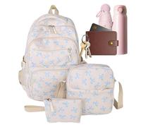 Générique Sac À Dos Sac À Main Pour Femmes - À Dos Femme Élégant À Nœud Papillon,Léger Spacieux Mignon Pour Voyages Bureau Loisirs Étudiante