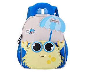 Générique Sac à Dos Scolaire Transparent PVC Grande Capacité pour Étudiants, Protection de la Vie Privée, Léger et Imperméable (Red, One Size)