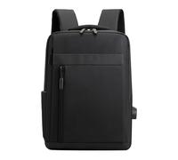 Générique Sac à Dos Spacieux et Résistant pour Trajets Quotidiens Bureau Conception Polyvalente Grande Capacité pour Besoins Courants (Black, 30x11x40cm)