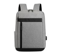 Générique Sac à Dos Spacieux et Résistant pour Trajets Quotidiens Bureau Conception Polyvalente Grande Capacité pour Besoins Courants (Grey, 30x11x40cm)