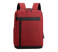 Générique Sac à Dos Spacieux et Résistant pour Trajets Quotidiens Bureau Conception Polyvalente Grande Capacité pour Besoins Courants (Red, 30x11x40cm)
