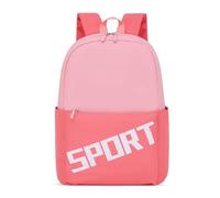 Générique Sac a dos sport enfant fille, petit sac a dos garcon blocs de couleurs athlétisme mode, cartables scolaires Grande Capacité respirant durable pour École Voyage Sports de Plein Air (B)