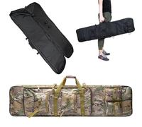 Générique Sac À Dos Tactique for Fusil De 36 Pouces, Sac Fusil pour Chasse Et Tir Sportif, Sac Multifonctionnel, Étui Souple De Chasse, Sac À Dos De Rangement Rembourré for Fusil (CP,1.2m)